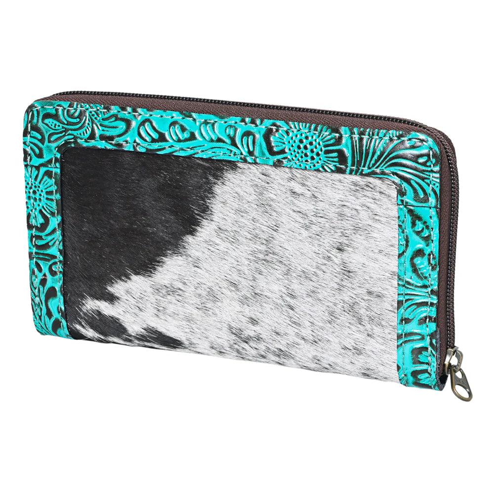 Genuine Leather women bag western wallet