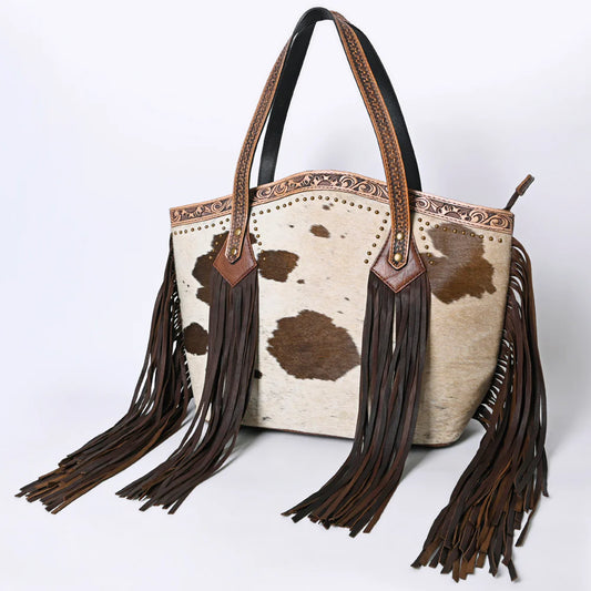 American Darling Tote Hair On Genuine Western Leather Women Bag
